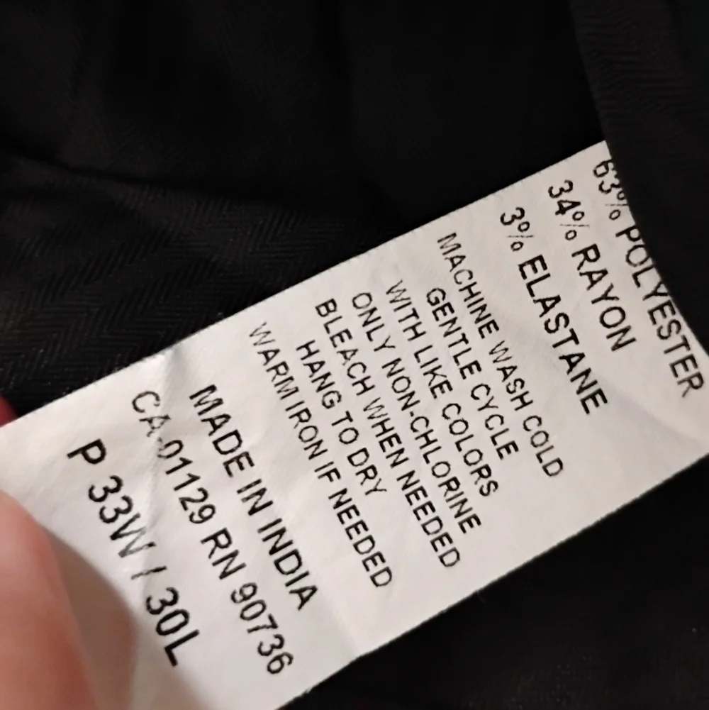 Lauren Ralph Lauren Mens Dress Pants Sz 33 Waist 30 Length